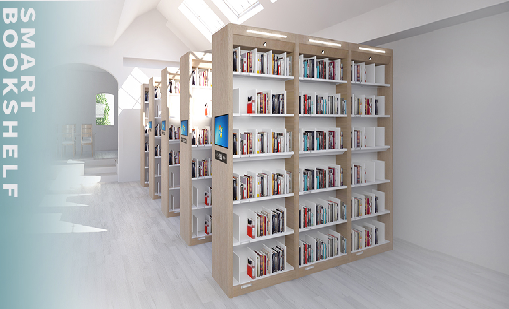 新型智能书架 | 精准定位显示，让藏书“无所遁形”